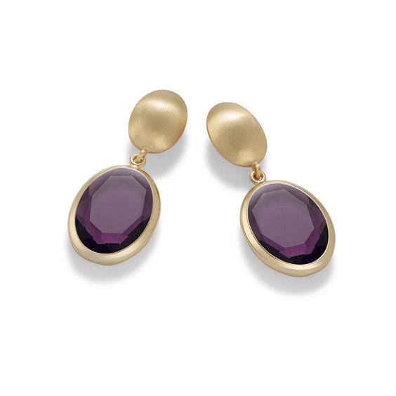 Orecchini Aquaforte Donna Caramelle Ovali in Argento H4180403 - H4180403